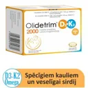 Olidetrim 2000IU D3+K2+ OMEGA-3, 30 kapsulas