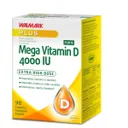 WALMARK Mega D3 vitamīni 4000 IU Forte kapsulas, 90 gab.