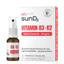 LYL sunD3 D3+K2 | 4000 SV+100 µg (150 devas) sprejs, 15 ml