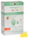 NORSAN OMEGA-3 ALGA JELLY ar Tutti-frutti garšu, 120 želejkonfektes