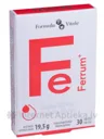 FORMULA VITALE FERRUM 25MG, 30 tabletes