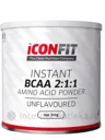 ICONFIT BCAA 2:1:1 Unflavoured Aminoskābju pulveris bez garšas, 300 g