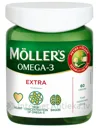 MOLLERS Omega-3 Extra Zivju Eļļa  kapsulas, 60 gab.