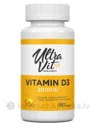 UltraVit Vitamīns D2000 IU, 180 kapsulas
