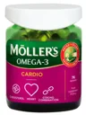 Möller′s OMEGA-3 CARDIO zivju eļļa kapsulās, 76 gb