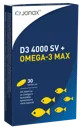 JONAX D3 4000 SV + Omega-3 Max kapsulas, 30 gab.