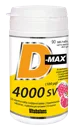 VITABALANS D-Max 4000 SV (100 µg) košļājamās tabletes, 90 gab.