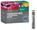 ACORUS BALANCE FERRUM + B12 LIPOSOMAL SHOTS, 14 gab., 25 ml