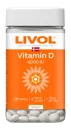 LIVOL Extra Vitamin D 4000IU tabletes, 120 gab.