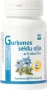 APTIEKAS PRODUKCIJA Gurķenes Sēklu Eļļa Ar E Vitamīnu		 kapsulas, 60 gab.