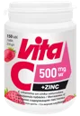 VITABALANS Vita C 500 mg + Zinc sūkājamās tabletes, 150 gab.