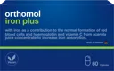 ORTHOMOL kapsulas IRON PLUS, 60 gab.