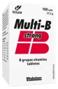 VITABALANS Multi-B Strong tabletes, 100 gab.