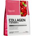 OSTROVIT Collagen + Vitamin C 400g Raspberry Lemonade with Mint pulveris, g