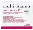 NEW NORDIC Multivitamin Active Woman 55+ tabletes, 90 gab.