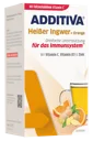ADDITIVA ingvers + apelsīns + C  vitamīns + cinks + D3 vitamīns karstais dzēriens, 10 gab.