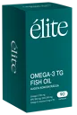 ELITE Omega-3 Tg Fish Oil kapsulas, 90 gab.