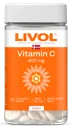 LIVOL Vitamīns C 400 mg košļājamās tabletes, 50 gab.