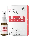 LYL sunD3 D3+K2 | 4000 SV+100 µg (150 devas) sprejs, 15 ml