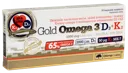 OLIMP LABS Gold Omega-3 D3+K2 kapsulas, 30 gab.