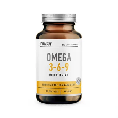 ICONFIT Omega 3-6-9 mīkstās kapsulas, 90 gab.
