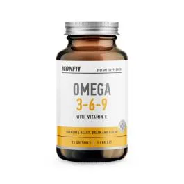 ICONFIT Omega 3-6-9 mīkstās kapsulas, 90 gab.