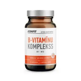 ICONFIT Vitamin B Complex kapsulas, 90 gab.