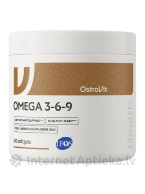 OstroVit Omega 3-6-9 kaps., 180 gb.