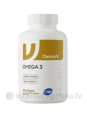 OstroVit Kapsulas Omega3, 90 gb.