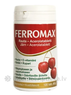 Ferromax, 120 tabletes