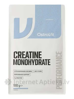 OstroVit 100% Creatine Monohydrate pulveris, 1000 g