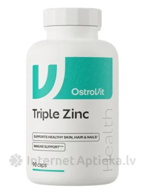 OstroVit Triple Zinc kapsulas, 90 gb.