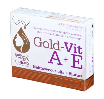 OLIMPLABS Gold-Vit A+E kapsulas, N30