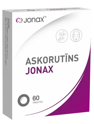 JONAX Askorutīns tabletes, 60 gab.