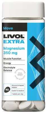 LIVOL EXTRA MAGNESIUM 350mg, 90 tabletes