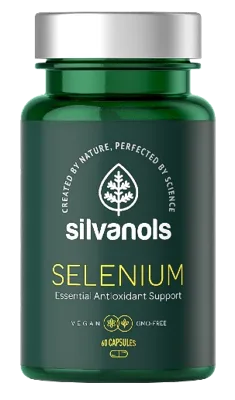 SILVANOLS Premium Selenium kapsulas, 60 gab.