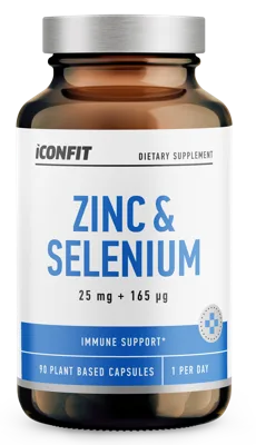 ICONFIT Zinc & Selenium, 90 kapsulas