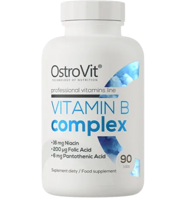 OSTROVIT Vitamin B Complex tabletes, 90 gab.