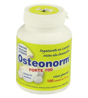 OSTEONORM FORTE 700mg, 100 tabletes