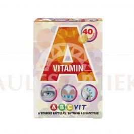 ABC VIT vitamīns A, 40 kapsulas