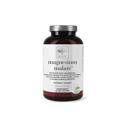 NEW NORDIC Magnesium malate, 90 kapsulas