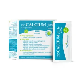 BIO CALCIUM FORTE pulveris, 30 paciņas