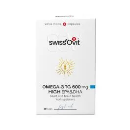SWISS OVIT OMEGA-3 zivju eļļa, 30 kapsulas