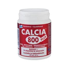 HKK CALCIA 800 PLUS tabletes, 140 gab.
