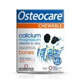 OSTEOCARE CHEWABLE košļājamās tabletes, 30 gab.