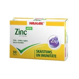 WALMARK ZINC AKTIV, 30 tabletes