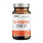 ICONFIT D3 Vitamin, 2500 IU kapsulas, 90 gab.