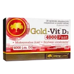 OLIMP LABS Gold Vit D3 4000 Fast tabletes, 30 gab.