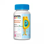 LIVOL EXTRA D vitamīna košļājamie lācīši N60