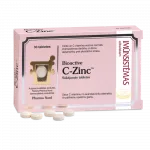 PHARMA NORD Bioactive C-Zinc, 30 tabletes